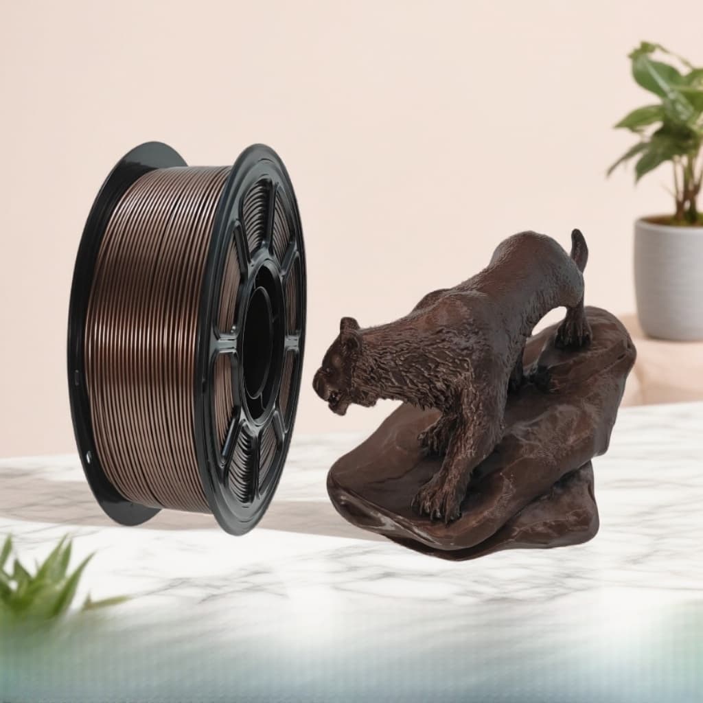 เส้นใยพลาสติก PETG PLA 3D Filament ใช้กับเครื่องพิมพ์ 3 มิติ 1.75mm 1kg รูปที่ 7