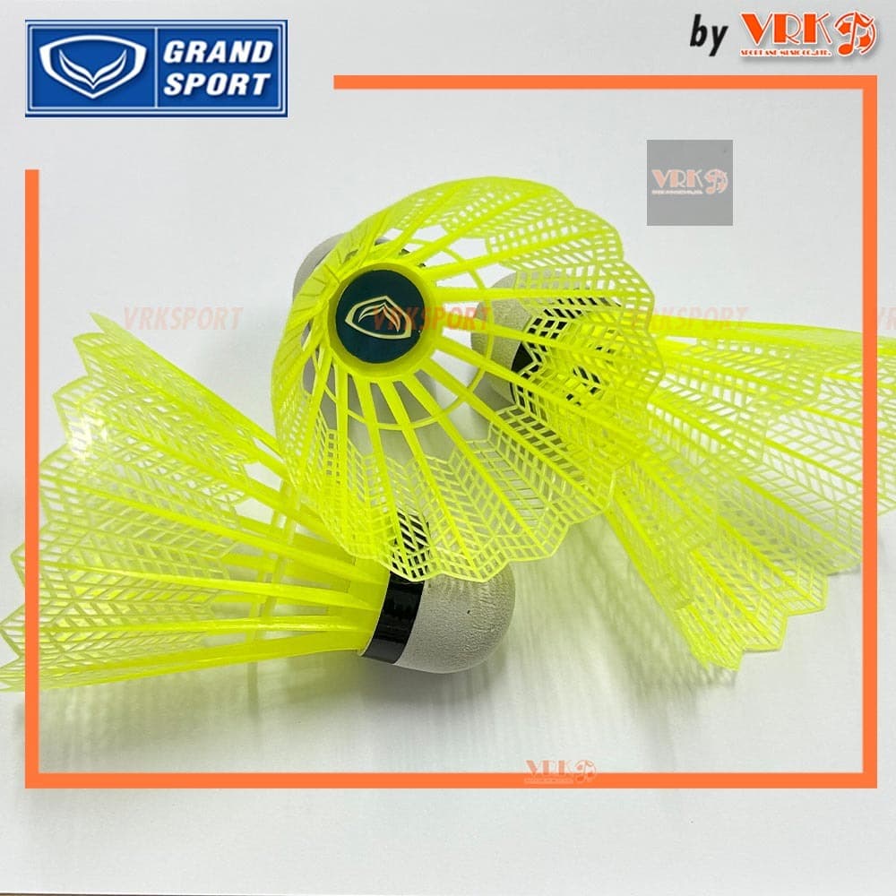 GRAND SPORT ลูกขนไก่พลาสติก แกรนด์สปอร์ต บรรจุ 6 ลูก รหัส 372971 / 972982 รูปที่ 3