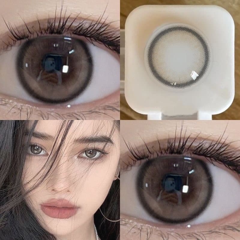 MIDROO คอนแทคเลนส์คอนเทคเลนส์คอนแทคเลนส์สีน้ำตาล 14.0mm กรองแสงคอนแทคเลนส์ pretty 1ค รูปที่ 8