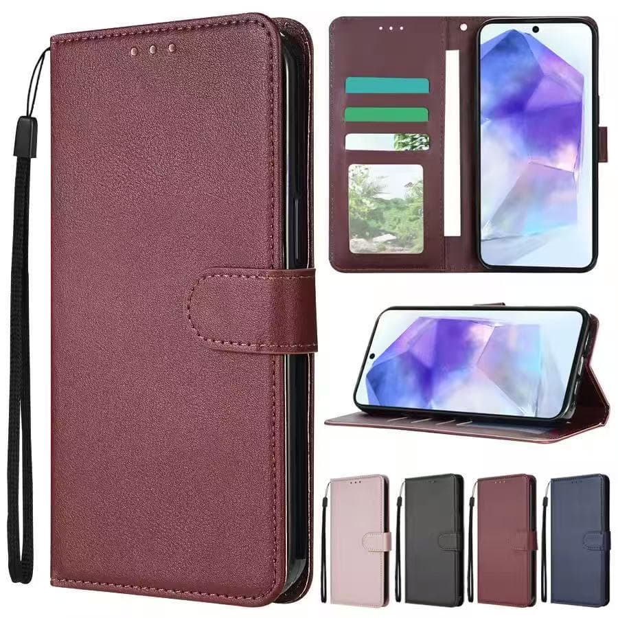 เคสฝาพับหนัง ล็อคได้ สำหรับ Vivo Y11 Y12 Y15 Y17 Y12A Y12S Y3S Y20 Y20S Y20I Y02 Y02A Y02Tเคสกันกระแทกฝาพับ พร้อมช่องใส่ รูปที่ 2