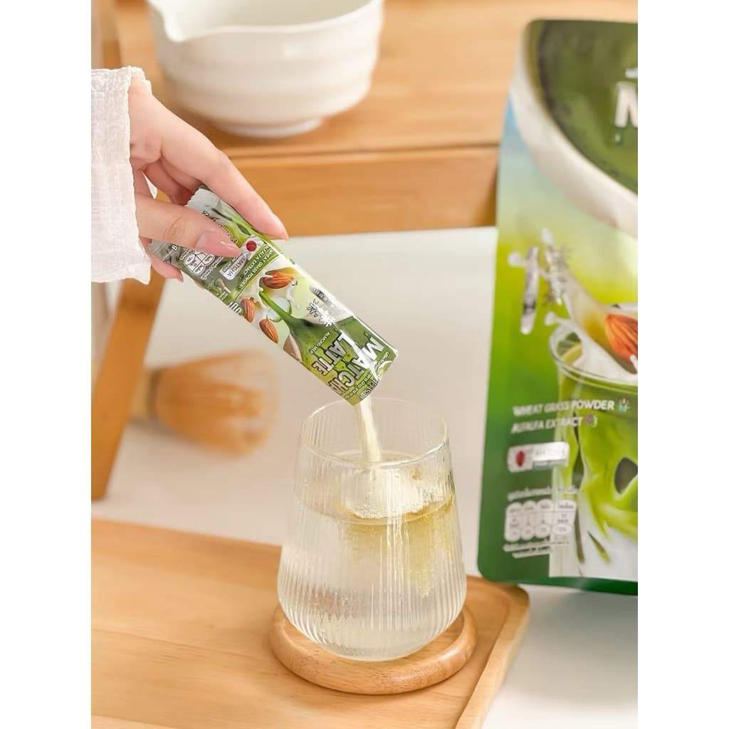 1 แถม 1 Matcha Latteชาเขียวมัทฉะลาเต้ สูตรพรีเมี่ยมเข้มข้นชาเขียวเกรดพรีเมี่ยมนำเข้าจากประเทศญี่ปุ่น รูปที่ 8