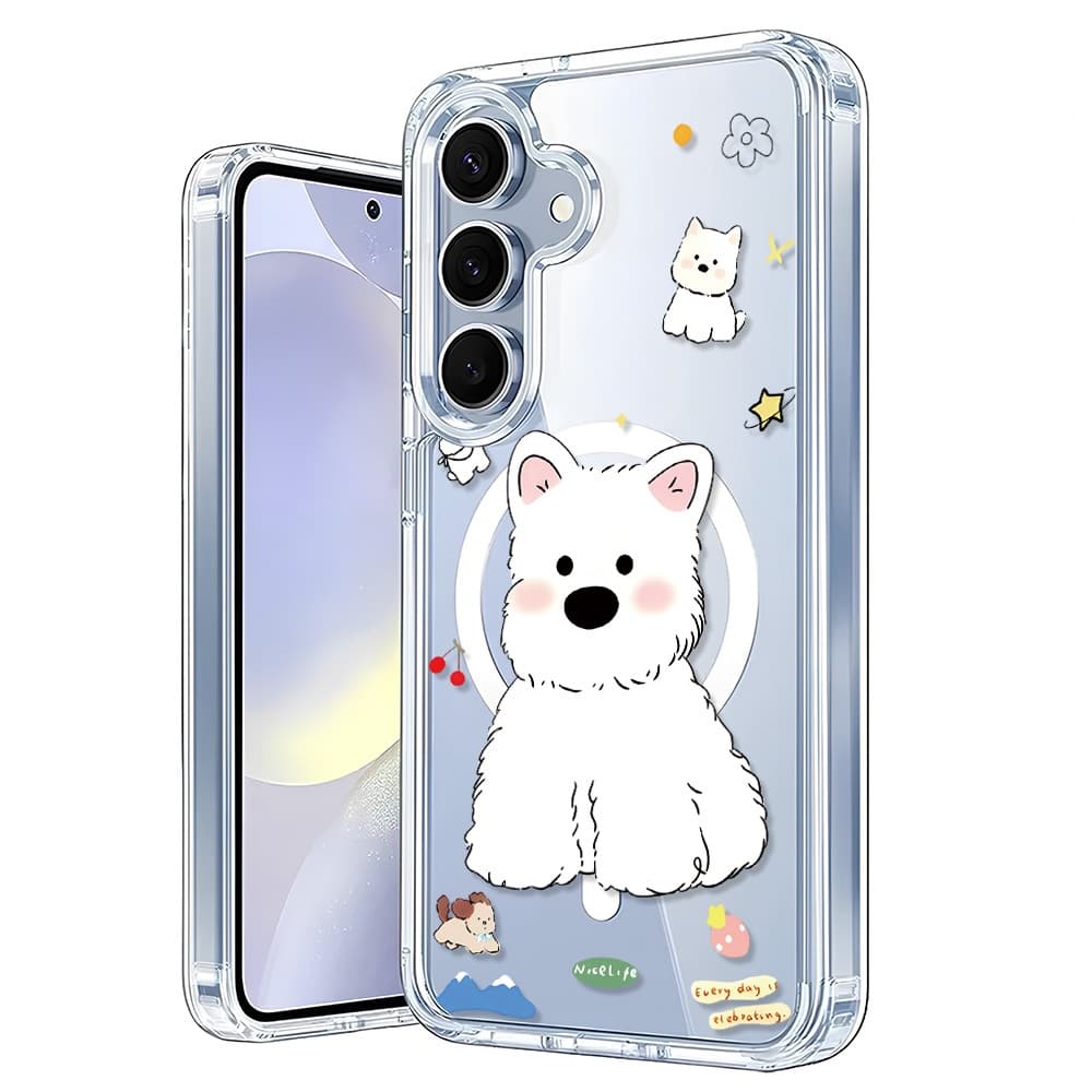 เคสแม่เหล็ก เคส For Samsung A06 A56 5G A16 A07 4G A17 5G S26 Edge A26 A36 A55 5G A15 A35 A54 S25 Ultra S24 FE เคสทรศัพท์ รูปที่ 1