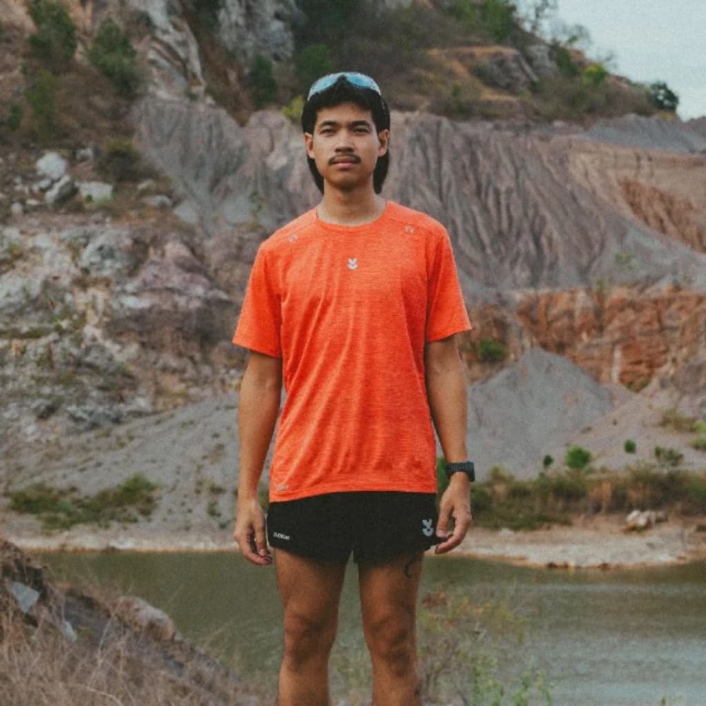 YUPSTER Running T-shirt Trail Motion Collection - เสื้อวิ่งผู้ชาย ผ้าเบา แห้งไว ระบายอากาศได้ดี รูปที่ 5
