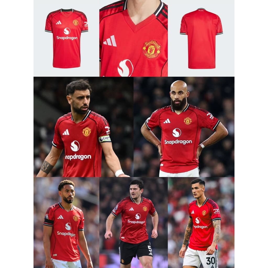 เสื้อฟุตบอลชุดเหย้า MANCHESTER UNITED 25/26 รับประกันลิขสิทธิ์แท้100% รูปที่ 8