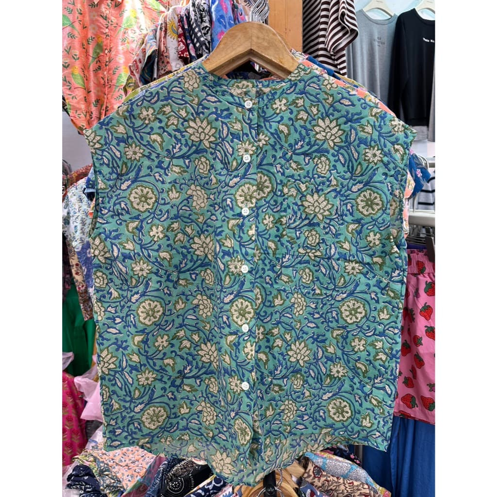 โพส2 อัพเดทลายใหม่อัพเดทลายตลอด‍เสื้อเชิ้ต ผ้าคอตตอนอินเดีย ใส่ง่าย ระบายอากาศดี มีกระดุมหน้า กระเป๋า คอปกเชิ้ต รูปที่ 5