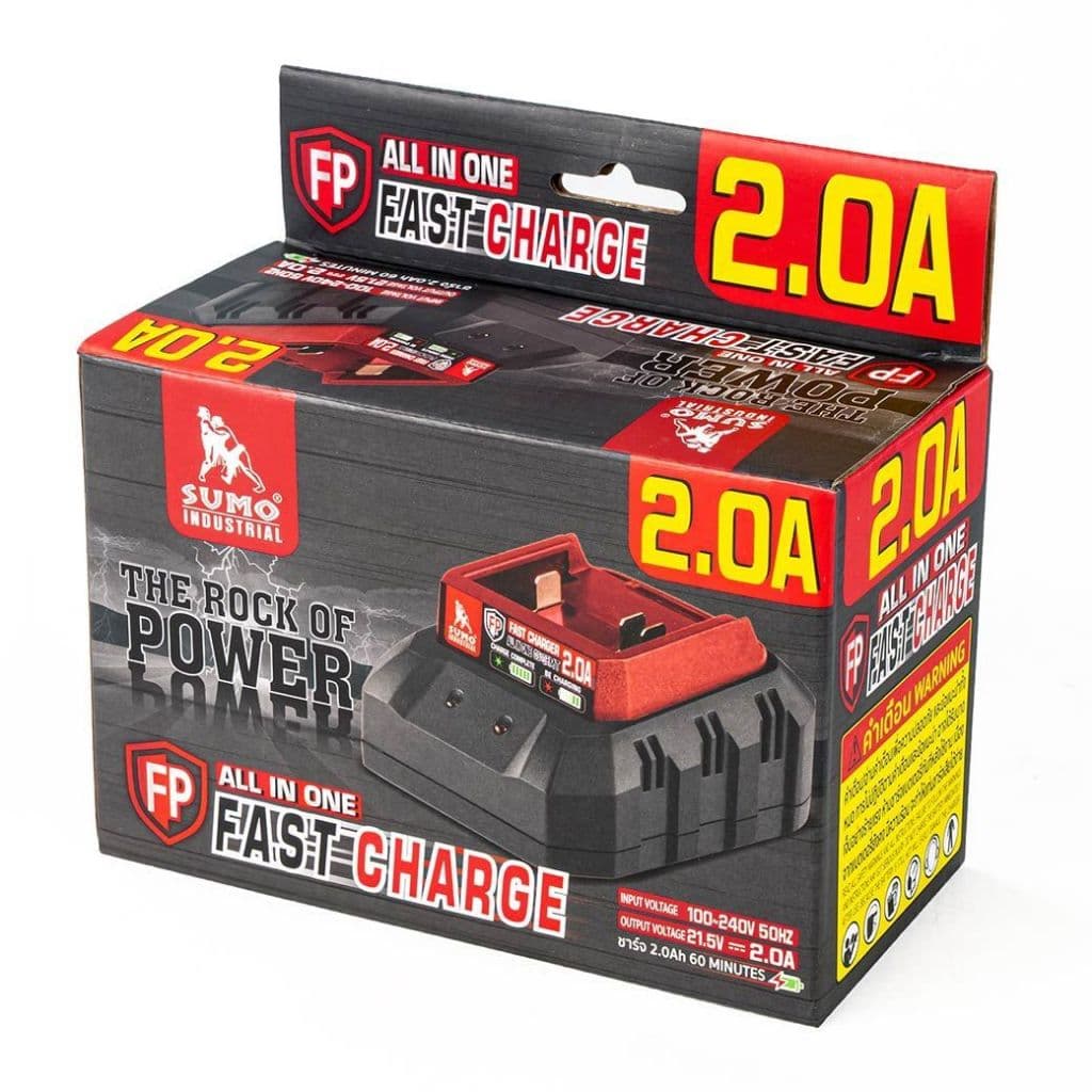 แท่นชาร์จแบตเตอรี่ SUMO 21โวลล์ 2.0,4.0 แอมป์ One FAST CHARGE ชาร์จเต็มไว ปลอดภัยทุกการใช้งาน สำหรับแบตเตอรี่ขั้ว MT รูปที่ 6