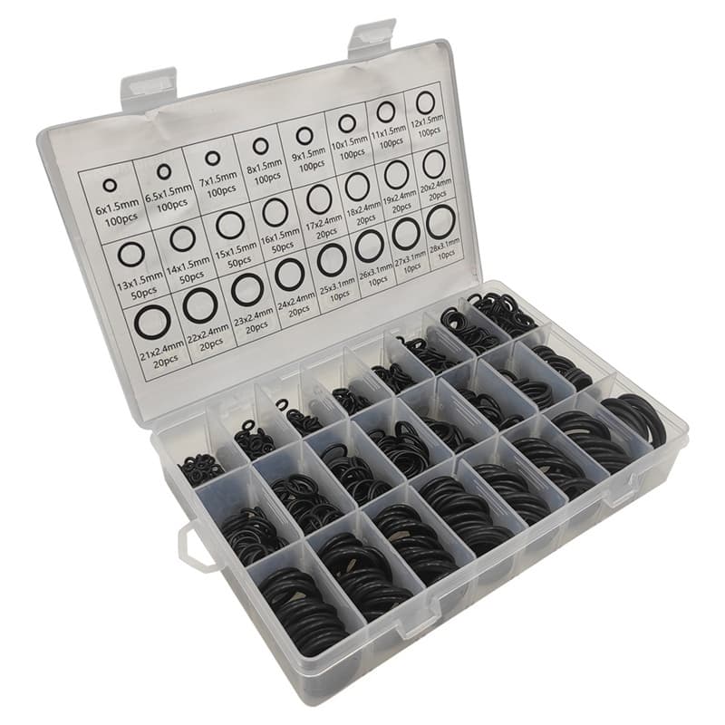 ชุดโอริงยางบิวทิล 1200 ชิ้น กันน้ำ ทนความร้อนสูง ซีลน้ำมัน O Ring Kit Rubber Seal Assortment รูปที่ 5