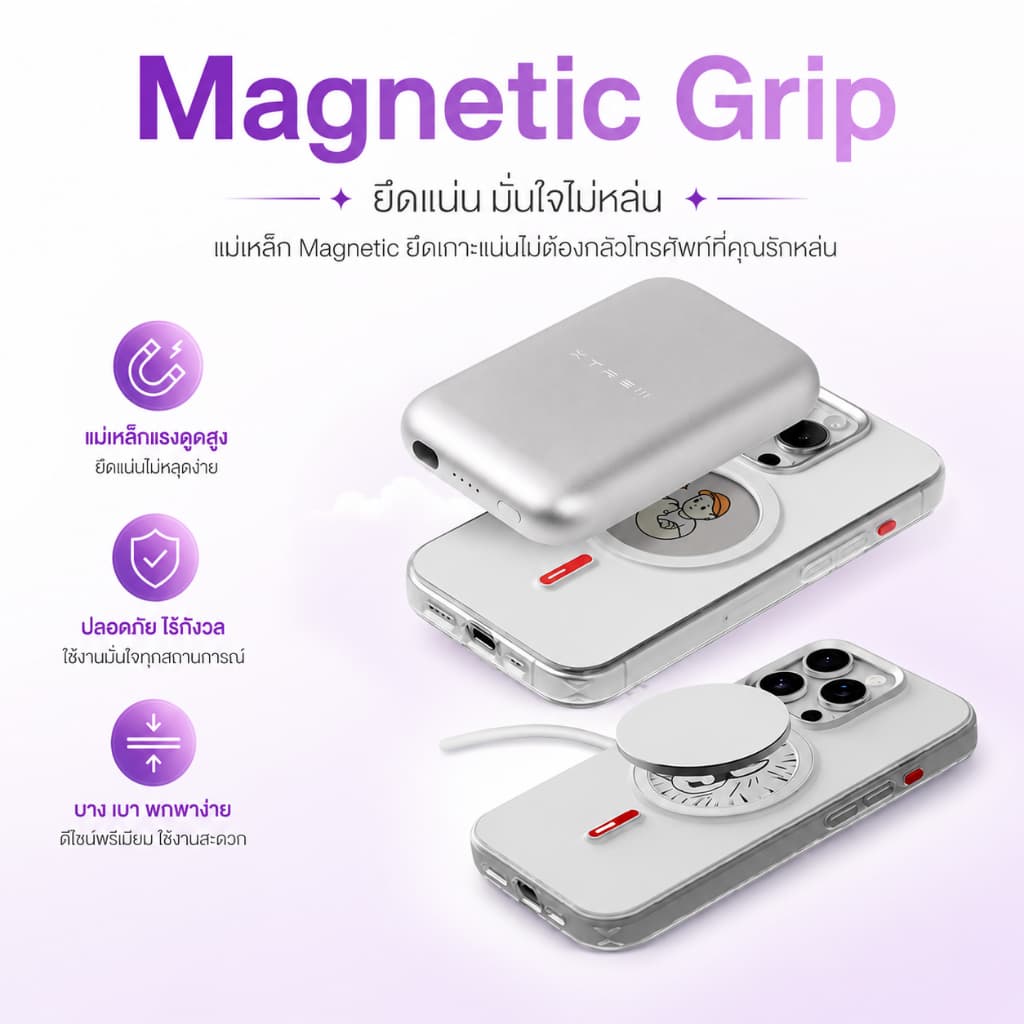 XTREM เคสเปลี่ยนรูป เคสมือถือ เคสไอโฟน เปลี่ยนรูปได้ สำหรับ iP 17 Series DIY หน้าจอ E-Ink รูปที่ 7