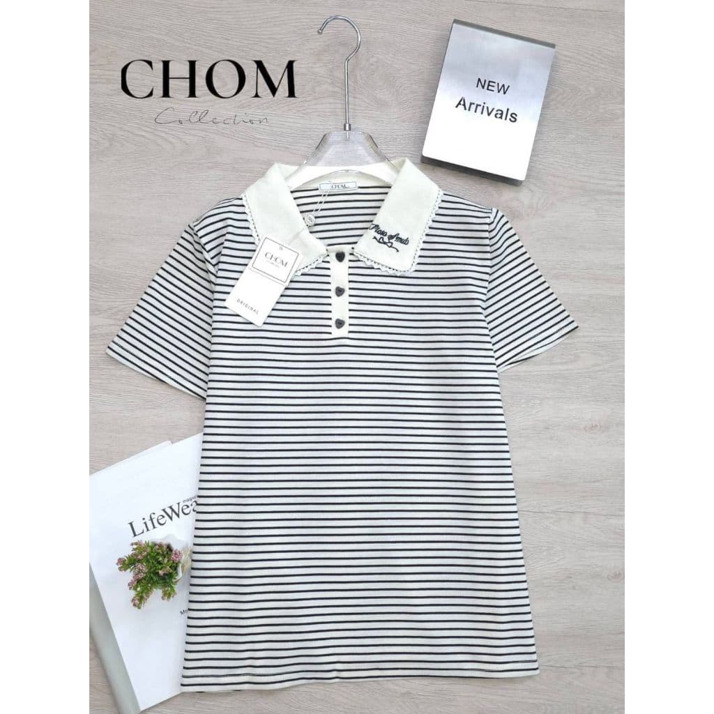 เสื้อ CHOM Collections : CM / MM / M Sausage / Stripe Heart รูปที่ 9
