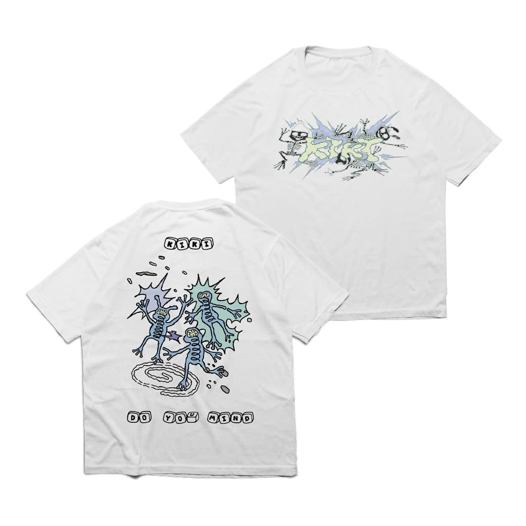 เสื้อวง KIKI - เสื้อสีขาว รูปที่ 4