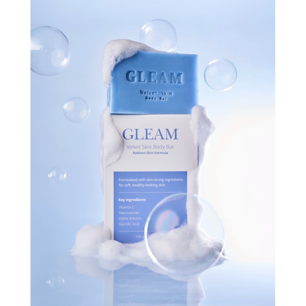 GLEAM Body Bar สำหรับทำความสะอาดผิวกาย ช่วยให้ผิวดูกระจ่างใส รูปที่ 4