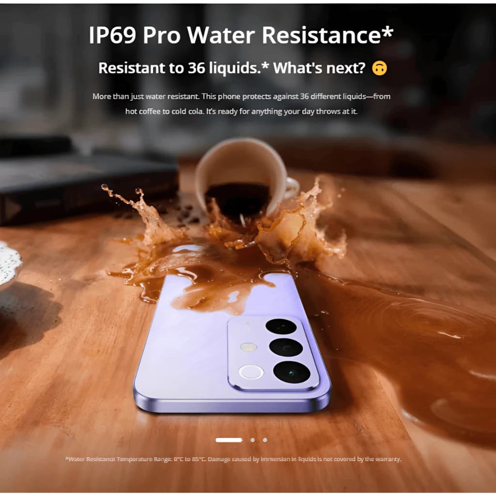 C85 5G สมาร์ทโฟนสเปคแรง จอ 144Hz Ultra Bright 1200 nits แบตอึด 7000mAh กันน้ำกันฝุ่น IP69 Pro รูปที่ 4