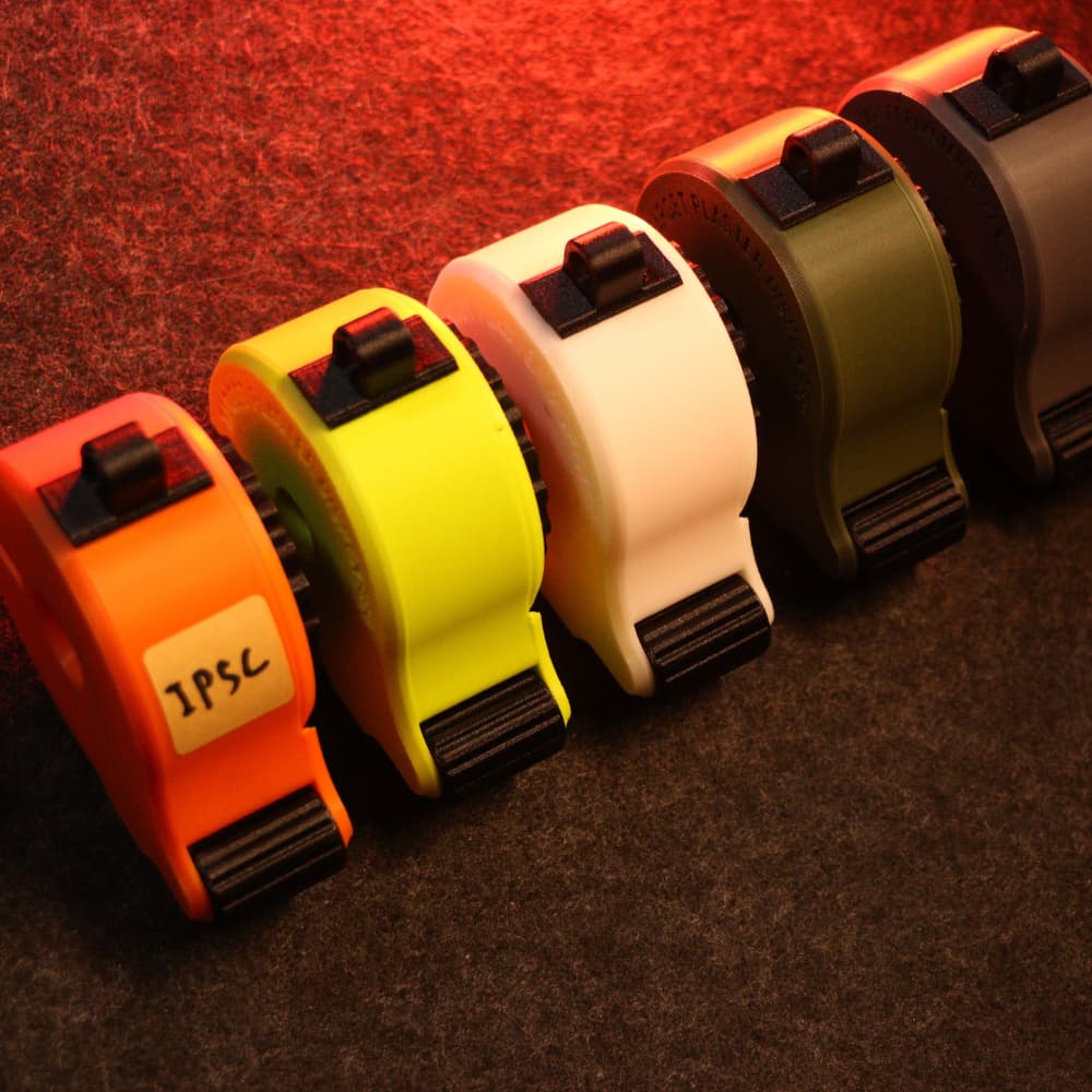 เครื่องจ่ายเทปปะเป้าพกพา Universal แท่นดึงเทปซ่อมเป้าสนาม IPSC / IDPA แถมฟรี! เทปวงกลม 500 ชิ้น รูปที่ 5