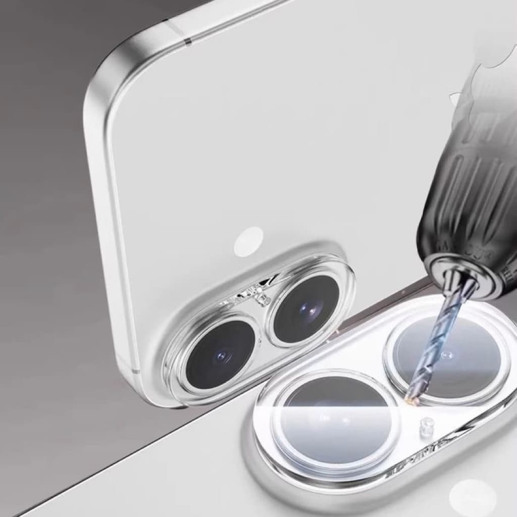 ฟิล์มกระจกกันรอย ฟิล์มเลนส์กล้อง เต็มเลนส์ สำหรับ iPhone17 iPhone16 เลนส์ใส รูปที่ 6