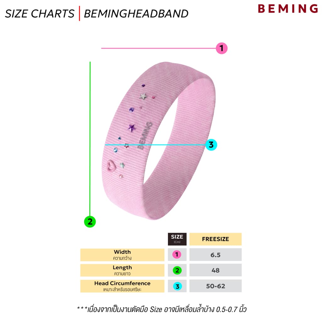 Bemingacc005 - BEMING Charm Headband - ที่คาดผมดีไซน์โดดเด่นด้วยดีเทลอะไหล่และชาร์มตกแต่งสุดน่ารัก รูปที่ 2