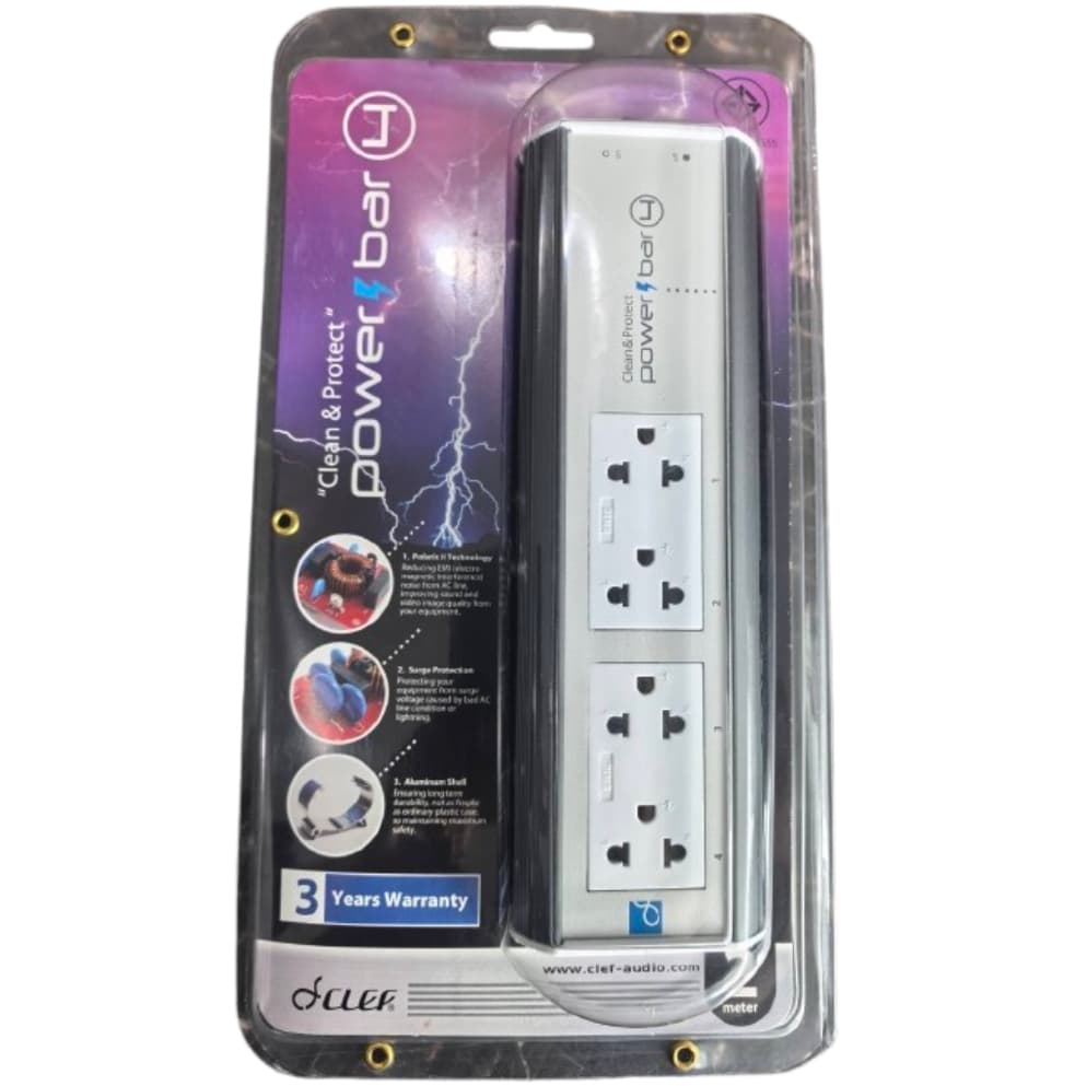 Clef powerbar-4 ปลั้กกรองไฟและป้องกันไฟกระชาก รูปที่ 7