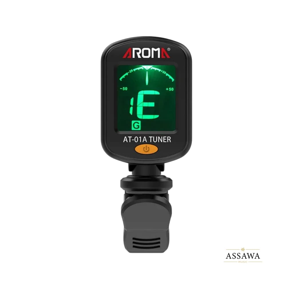AROMA เครื่องตั้งสายกีตาร์ รุ่น AT101 หรือ AT-01A จูนเนอร์ Tuner AT-101 เครื่องตั้งสาย กีต้าร์ เบส อูคูเลเล่ ไวโอลิน รูปที่ 3