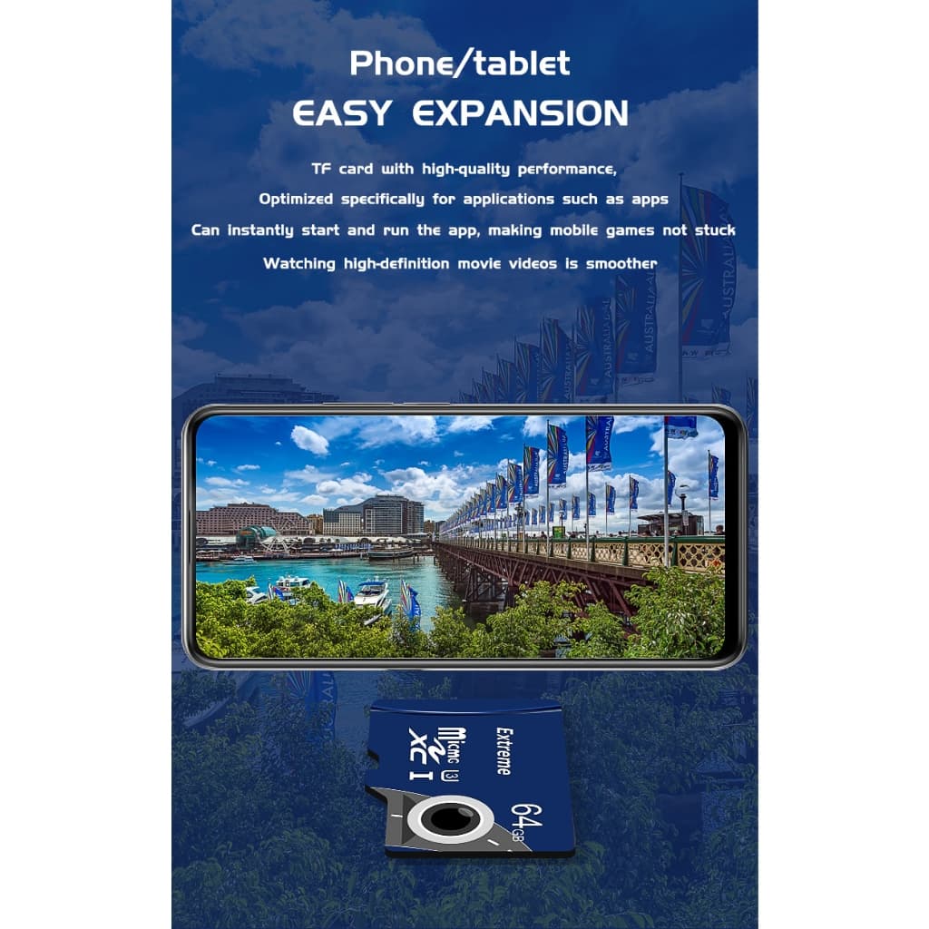 128GB Extreme Micmg SD Card UHS-I SDXC Class 10 32GB 48GB 64GB การ์ดหน่วยความจำเดิม รูปที่ 3