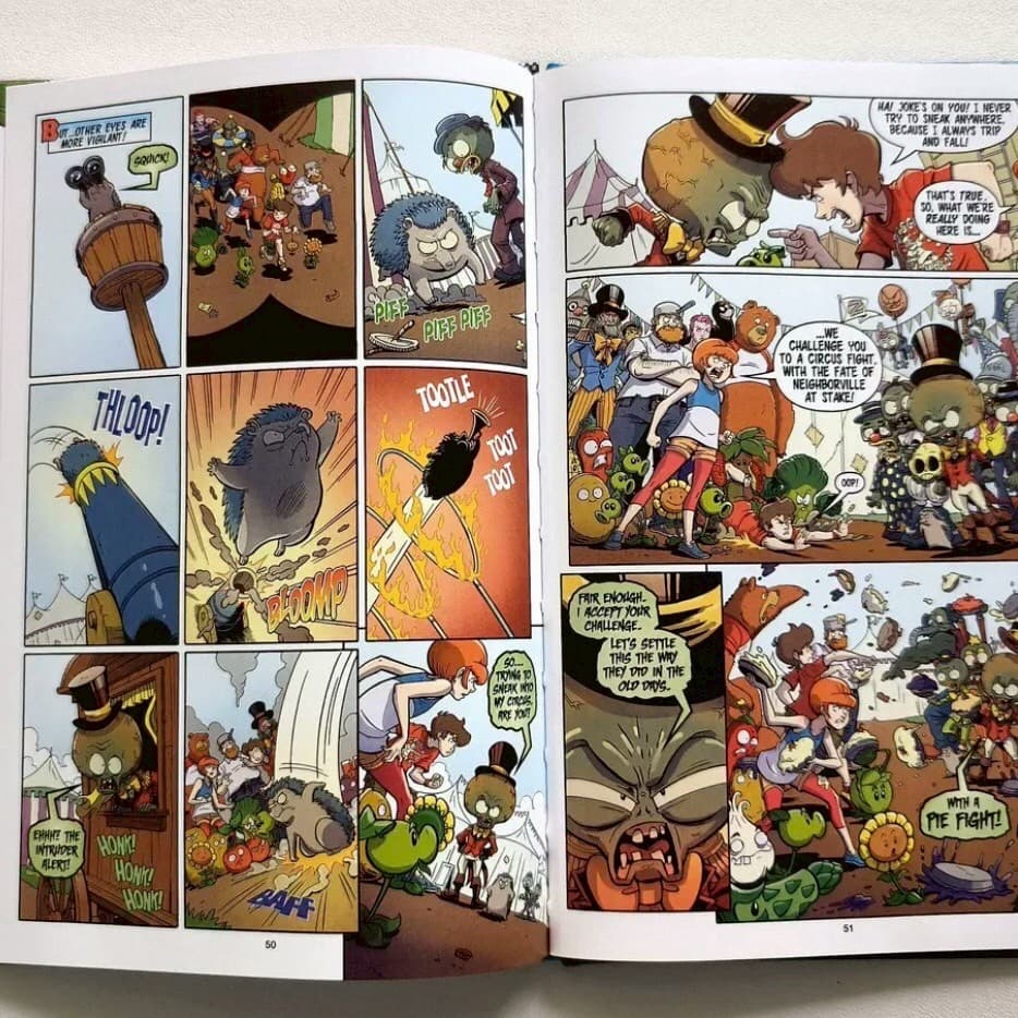ชุดหนังสือการ์ตูน Plants vs. Zombies: สนุก ปลูกฝังนิสัยรักการอ่าน และยังช่วยกระตุ้นความคิดสร้างสรรค์! รูปที่ 7