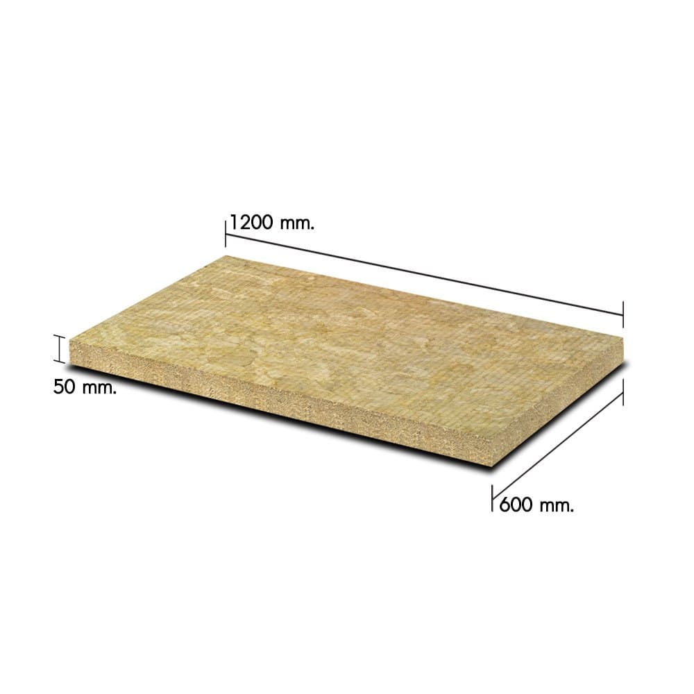 ร็อควูล ฉนวนกันเสียง ROCKWOOL SAFE N SILENT PRO 330 หนา 2 นิ้ว 60x5x120 ซม. จัดส่งโดย HomePro รูปที่ 3