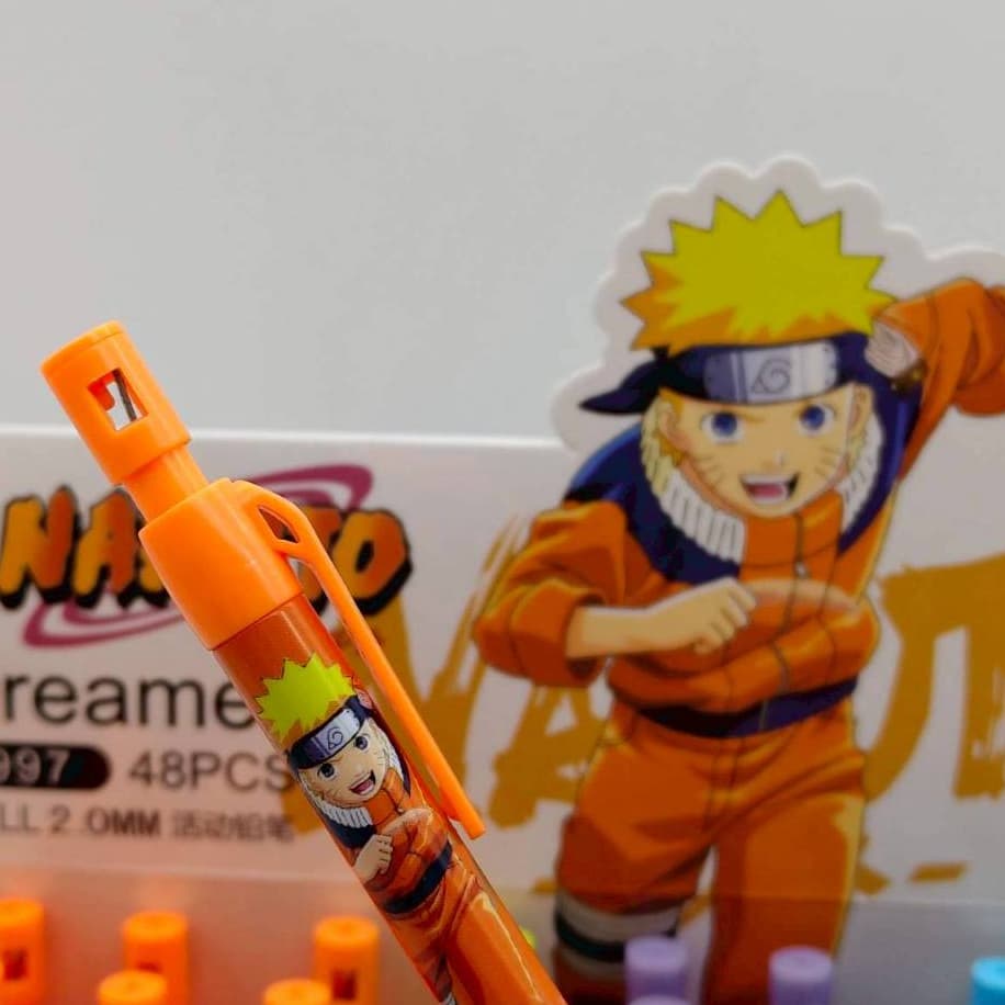 กล่อง 48 ด้ามดินสอกดไส้ 2.0MM. 2B มีที่เหลาในตัว ลายการ์ตูน น่ารัก หลากสีสัน น่าใช้ เครื่องเขียนสำนักงาน โรงเรียน รูปที่ 6