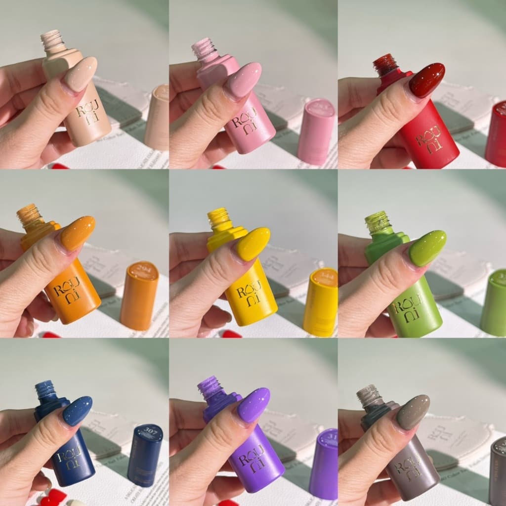 สีเจล Rouni nail แยกขวด ขนาดบรรจุ 15ML รูปที่ 3
