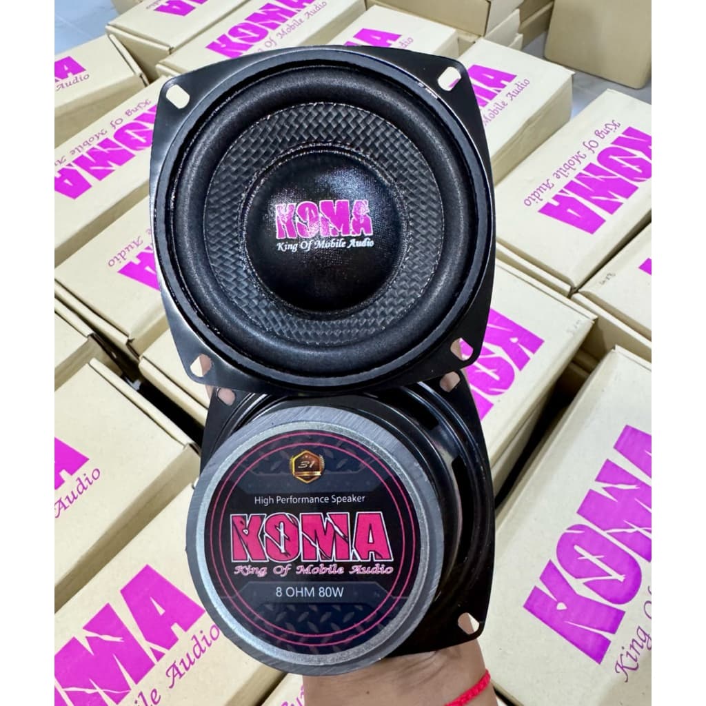 ดอกลำโพงบลูทูธ 4 นิ้ว 8 Ohms. 80 W เสียงกลาง koma 4 นิ้ว ของแท้ ราคาต่อ 1 คู่ ของแท้ 100 % รูปที่ 7