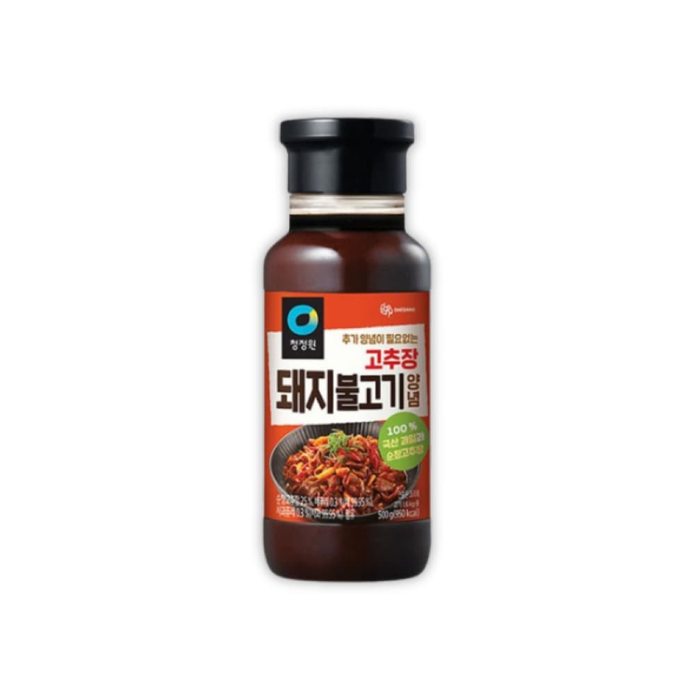 ซอสหมักหมูเกาหลี รสโคชูจัง Chungjungone Gochujang Pork Bulgogi 고추장 돼지 불고기 บุลโกกี นำเข้าจากเกาหลี รูปที่ 9