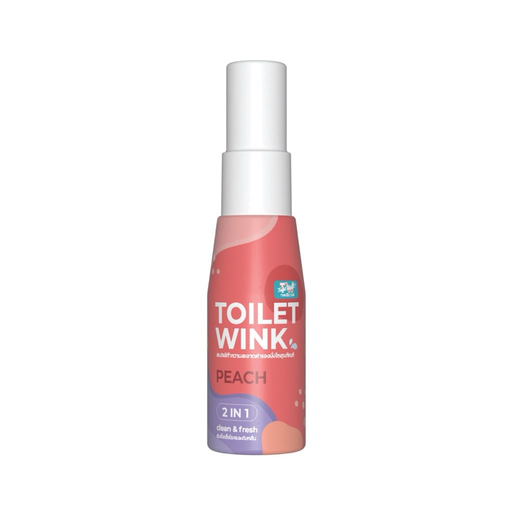 <ขายดี> น้ำยาเช็ดฝารองนั่งสุขภัณฑ์และดับกลิ่น - Toilet WinK รูปที่ 5