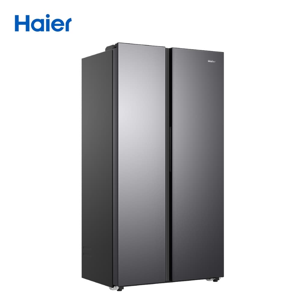 Haier ตู้เย็นไซด์บายไซด์ Twin Inverter ความเย็นกระจายรอบทิศความจุ 569 ลิตร 20.1คิว EHRS567ONL รูปที่ 3