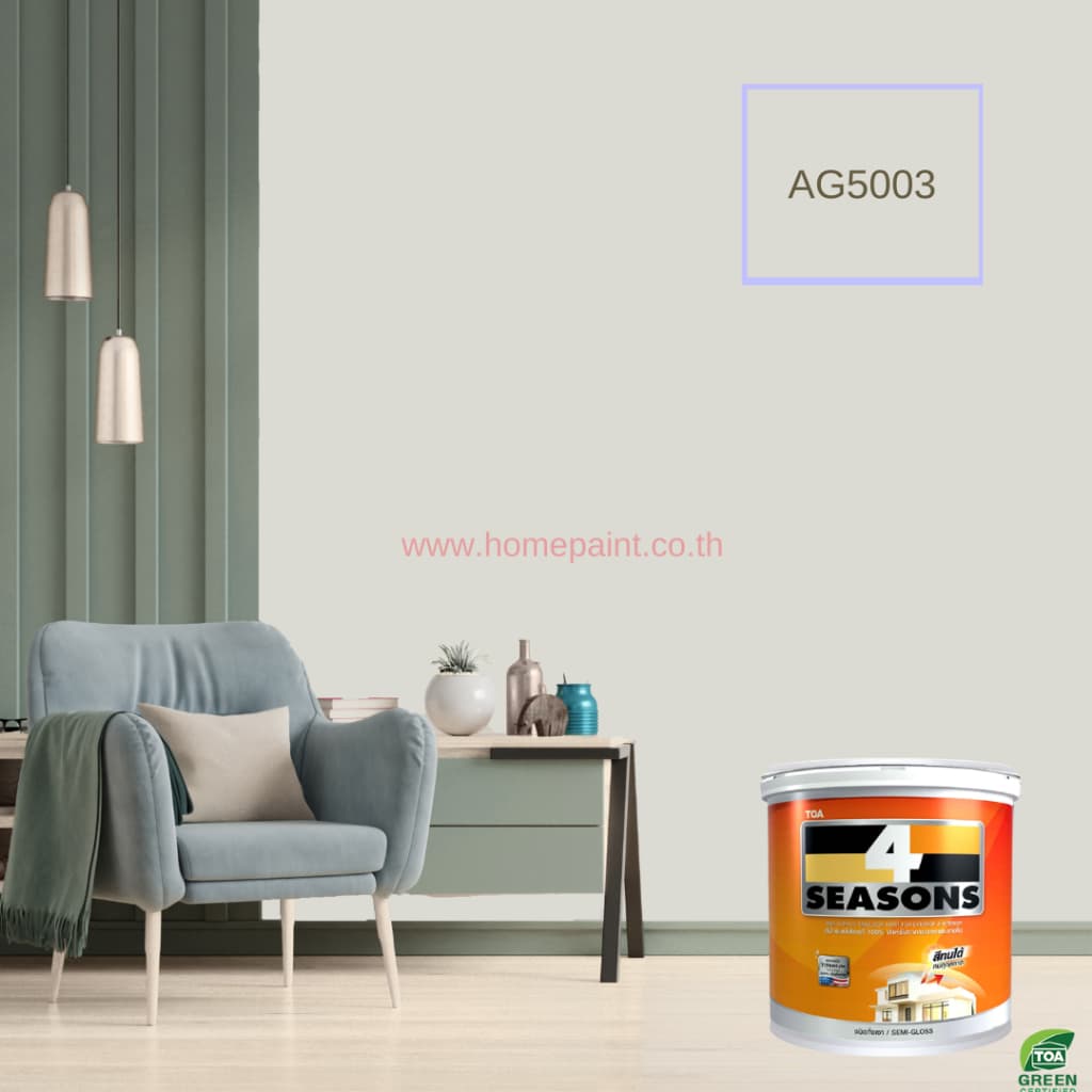 TOA 4 Seasons สีน้ำกึ่งเงา ภายนอกและภายใน #สีผสม รูปที่ 6