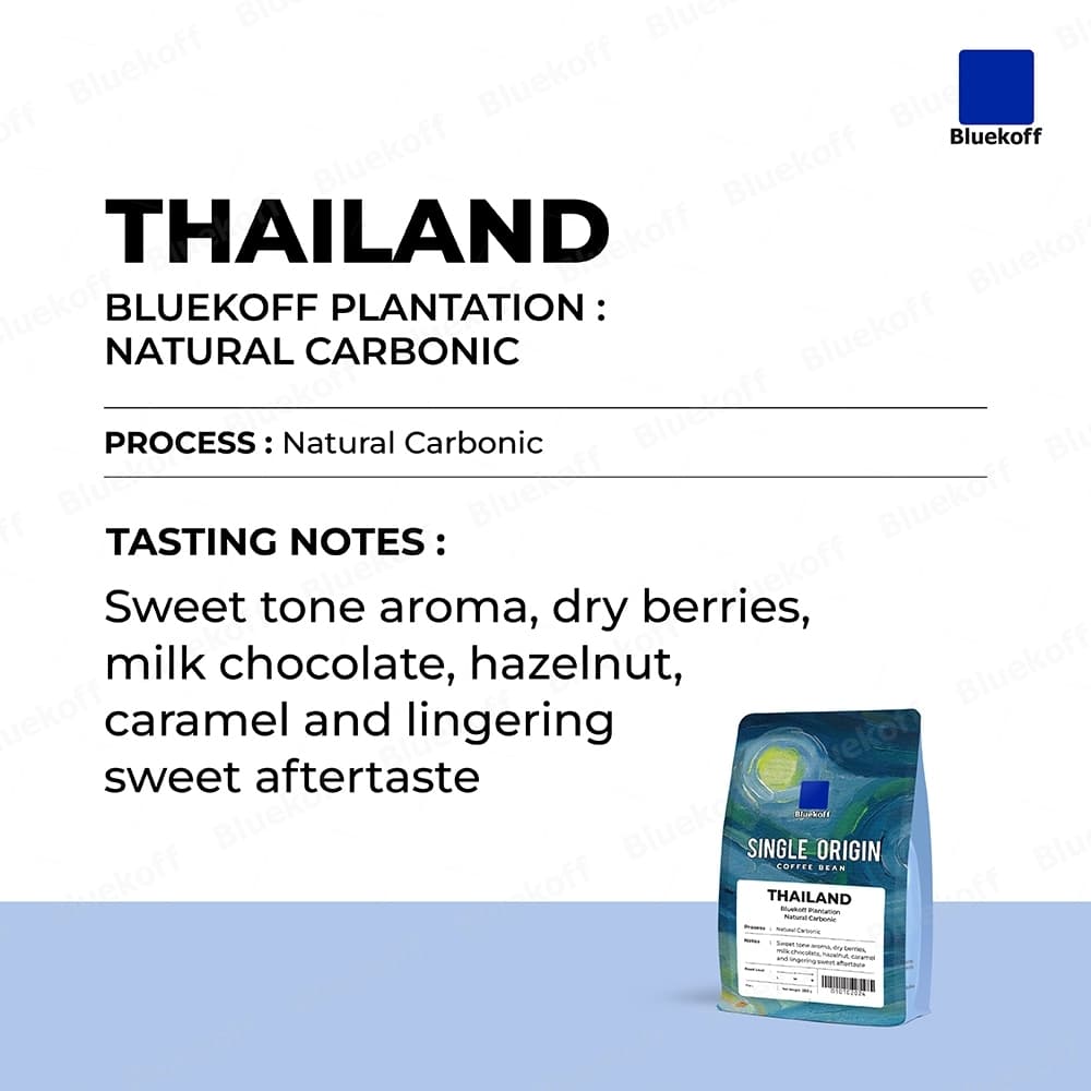 Bluekoff Plantation: Natural Carbonic เมล็ดกาแฟ ไทย อราบิก้า 100% Arabica 100% รูปที่ 2