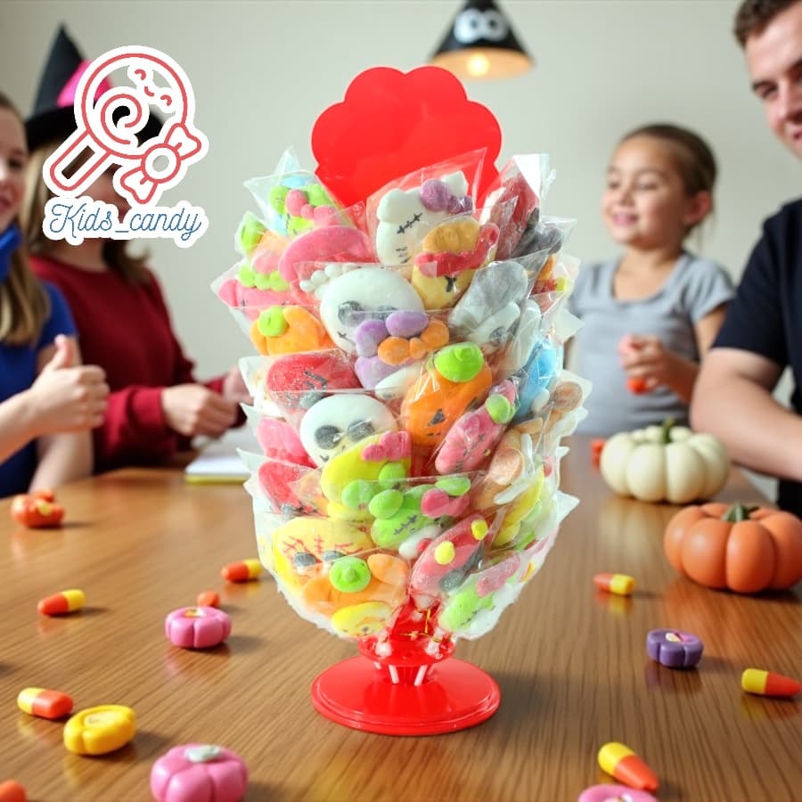 ขนมมาร์ชเมลโลว์เสียบไม้ Halloween คละลาย รูปที่ 8