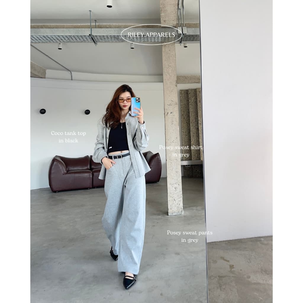 Riley.apparels - Posey sweat pants 9144 รูปที่ 7
