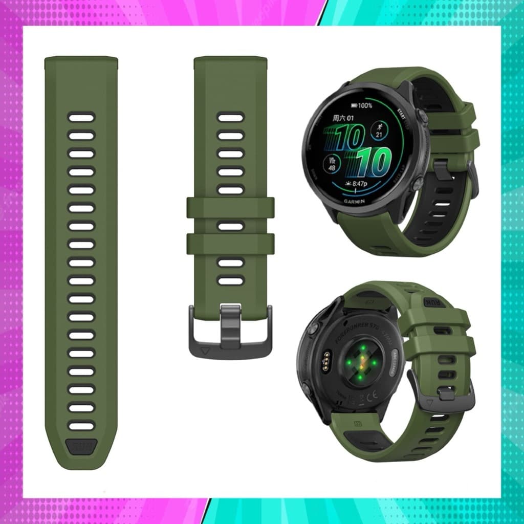 สาย Garmin Quick Fit 22 mm. ใช้สําหรับ Garmin รุ่น Forerunner 970/965/955/940/935 จัดส่งภายใน 24 hr. รูปที่ 7