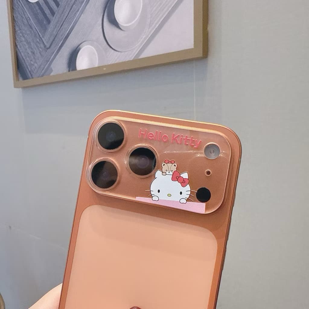 ฝาครอบเลนส์โทรศัพท์สําหรับ iPhone 17 Air 17Pro Max กระจกเทมเปอร์สติกเกอร์ป้องกันการ์ตูนกล้องเลนส์ฟิล์มหน้าจอ Kim รูปที่ 5