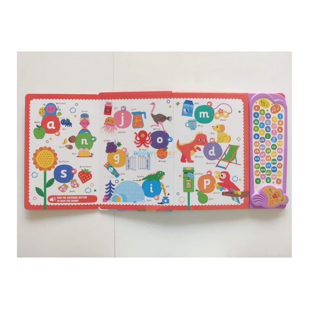North Parade - 50 Buttons Phonics Sound Book รูปที่ 3