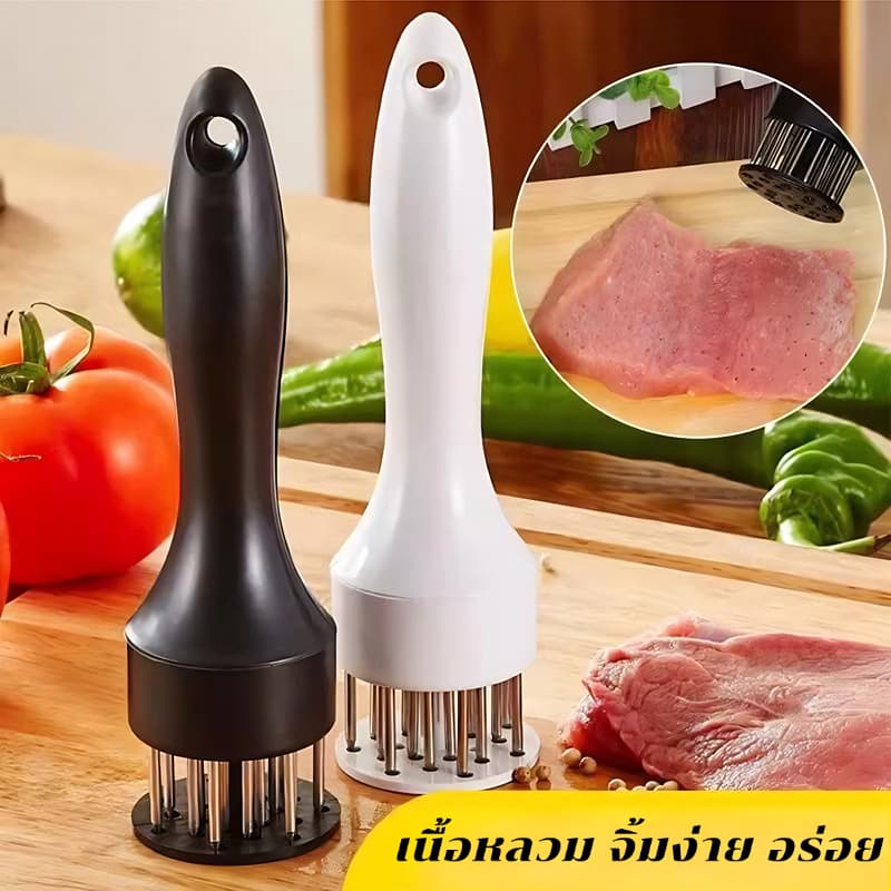 ส้อมจิ้มเนื้อ ที่ทุบเนื้อ ที่บดเนื้อ เข็มจิ้มหมูกรอบ อุปกรณ์ที่จิ้มเนื้อ รูปที่ 2