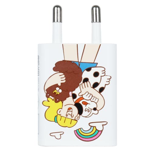 Rizz Fluffy 2in1 Charger Set 25W ชุดชาร์จลิขสิทธิ์แท้ลาย Fluffy omelet รุ่น FO-WCC-01 รูปที่ 4