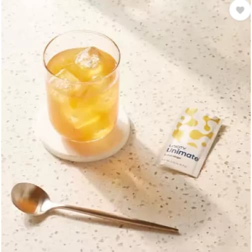 Unimate Lemon Flavoredสินค้านำเข้า ของแท้% ยูนิมาเต้ เลมอน แบ่งขาย10ซอง #Expire2027 รูปที่ 3