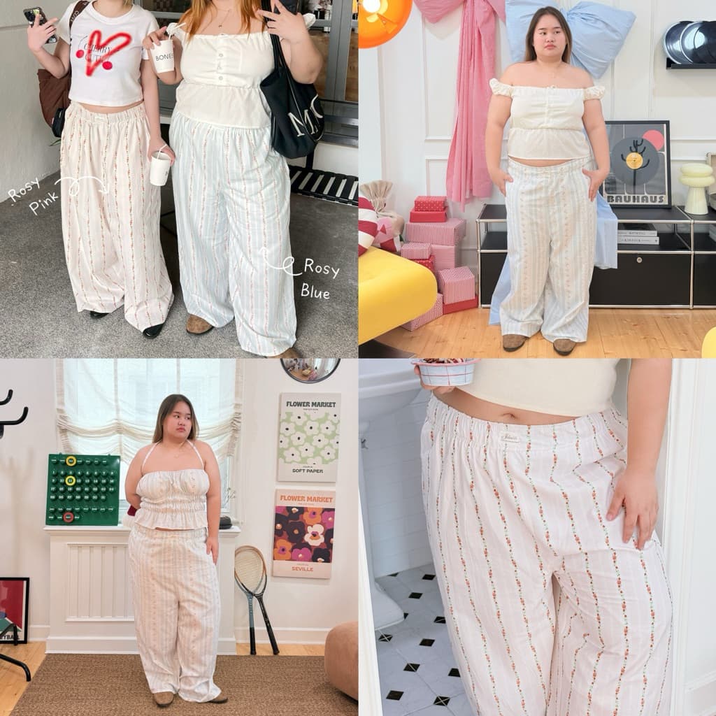 Joliese | กางเกงขายาวสาวอวบ comfy pant รูปที่ 2