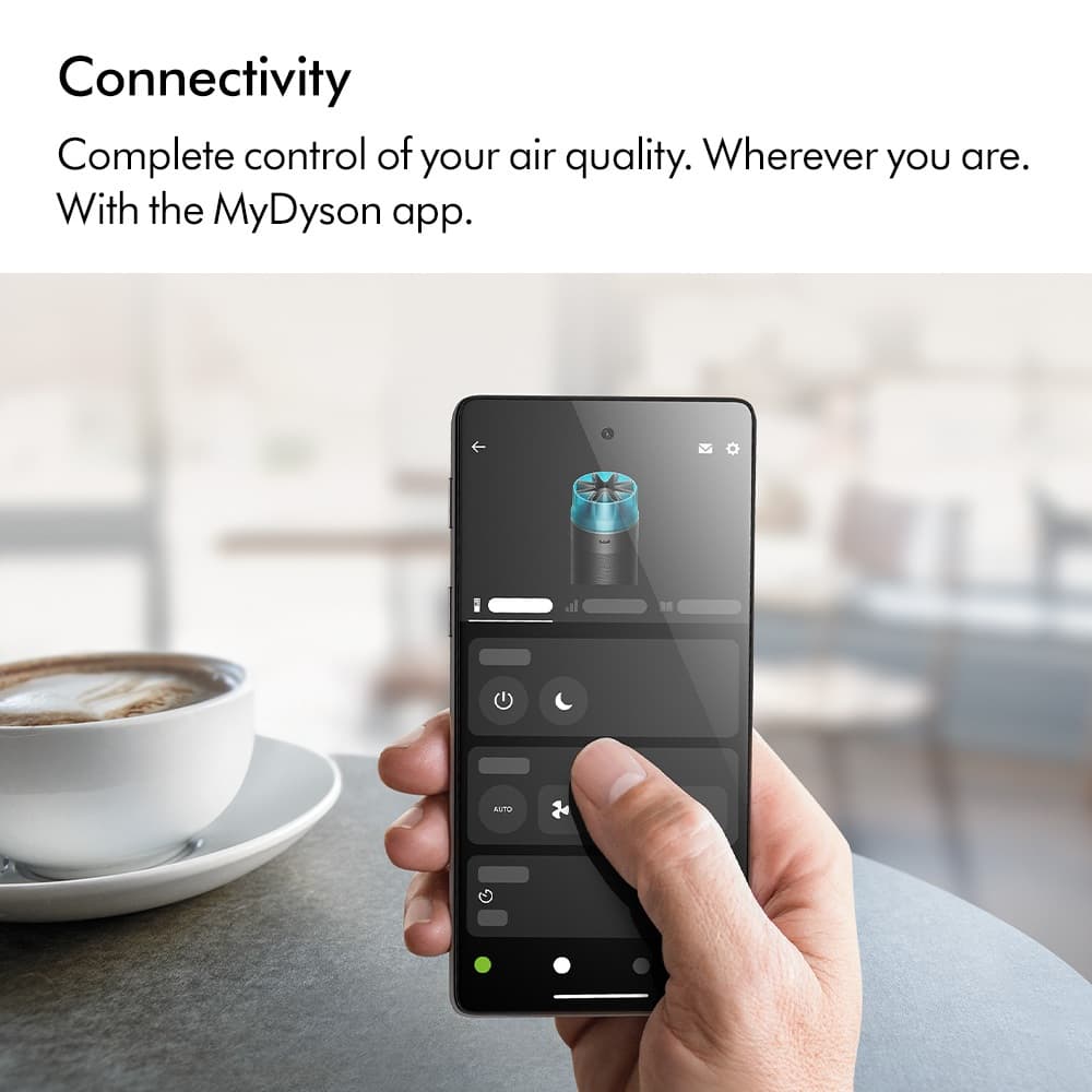 Dyson HushJet ™ Purifier Compact เครื่องฟอกอากาศ ไดสัน สีขาว รูปที่ 7