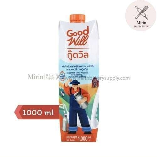 Good Will นมข้นจืด 1ลิตร รูปที่ 1