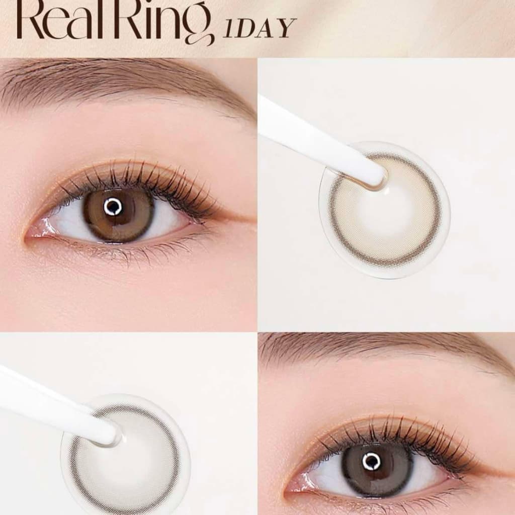 Olens Real Ring - Brown 1 day เลนส์รายวัน รูปที่ 6
