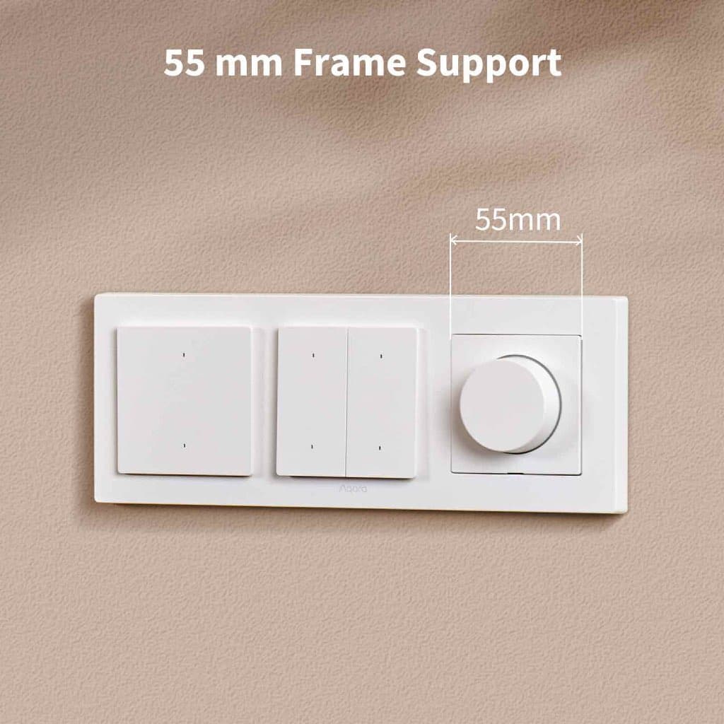 Aqara Dimmer Switch H2 EU สวิตช์หรี่ไฟอัจฉริยะหมุนดิมได้ รองรับ Matter + Zigbee รูปที่ 8