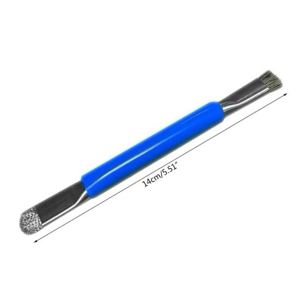 BRUSH BS-02 ปลอดภัยแปรง Anti-Static เมนบอร์ด PCB ทำความสะอาดแปรงสำหรับโทรศัพท์มือถือ PC ซ่อมเครื่องมือทำความสะอาดลบกาว รูปที่ 5