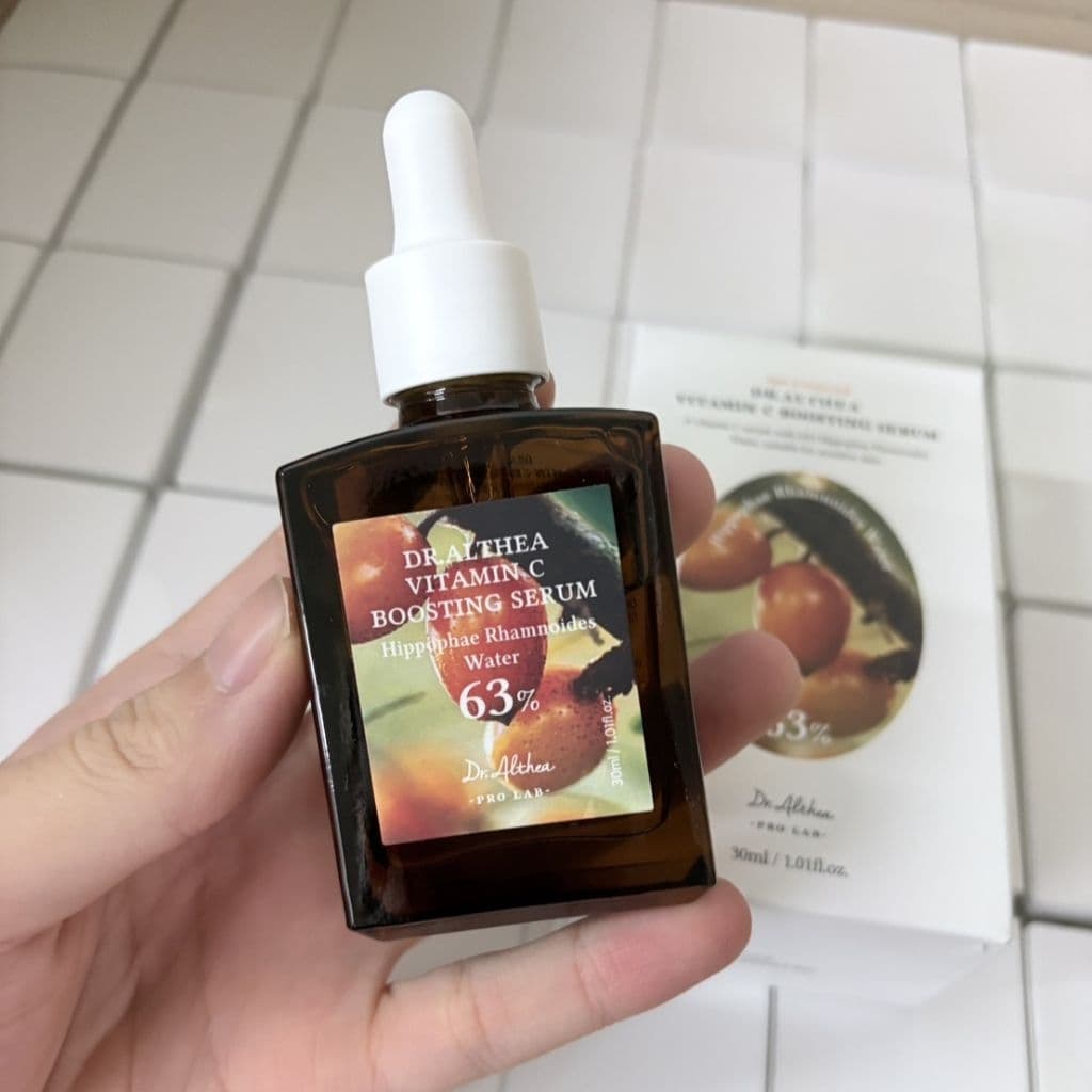 แท้/On Saleอัลเทีย Dr.althea Vitamin C Boosting/Gentle serum 30ml.วิตามินซี รูปที่ 2