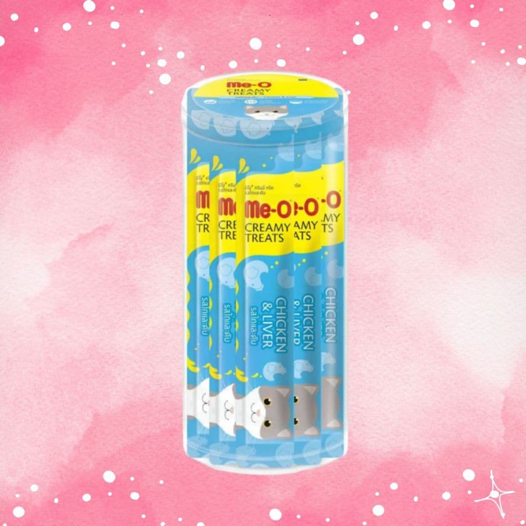 กระปุกแมวเลีย Me-o Creamy Treats ขนมแมวเลียมีโอแบบกระปุก มี ​11 ​รสให้เลือก รูปที่ 2