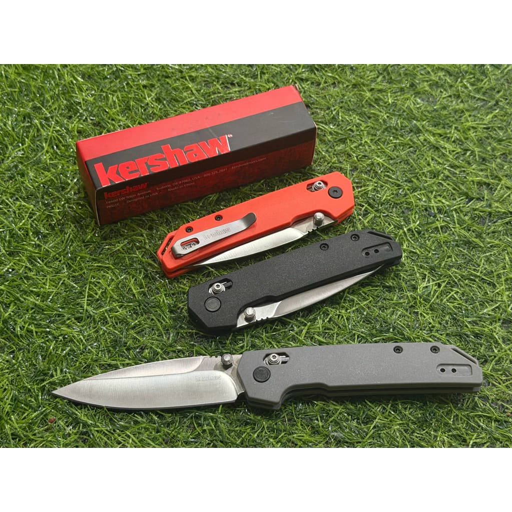 มีด Kershaw 2038 D2 อุปกรณ์เดินป่า แคมป์ปิ้ง รูปที่ 1