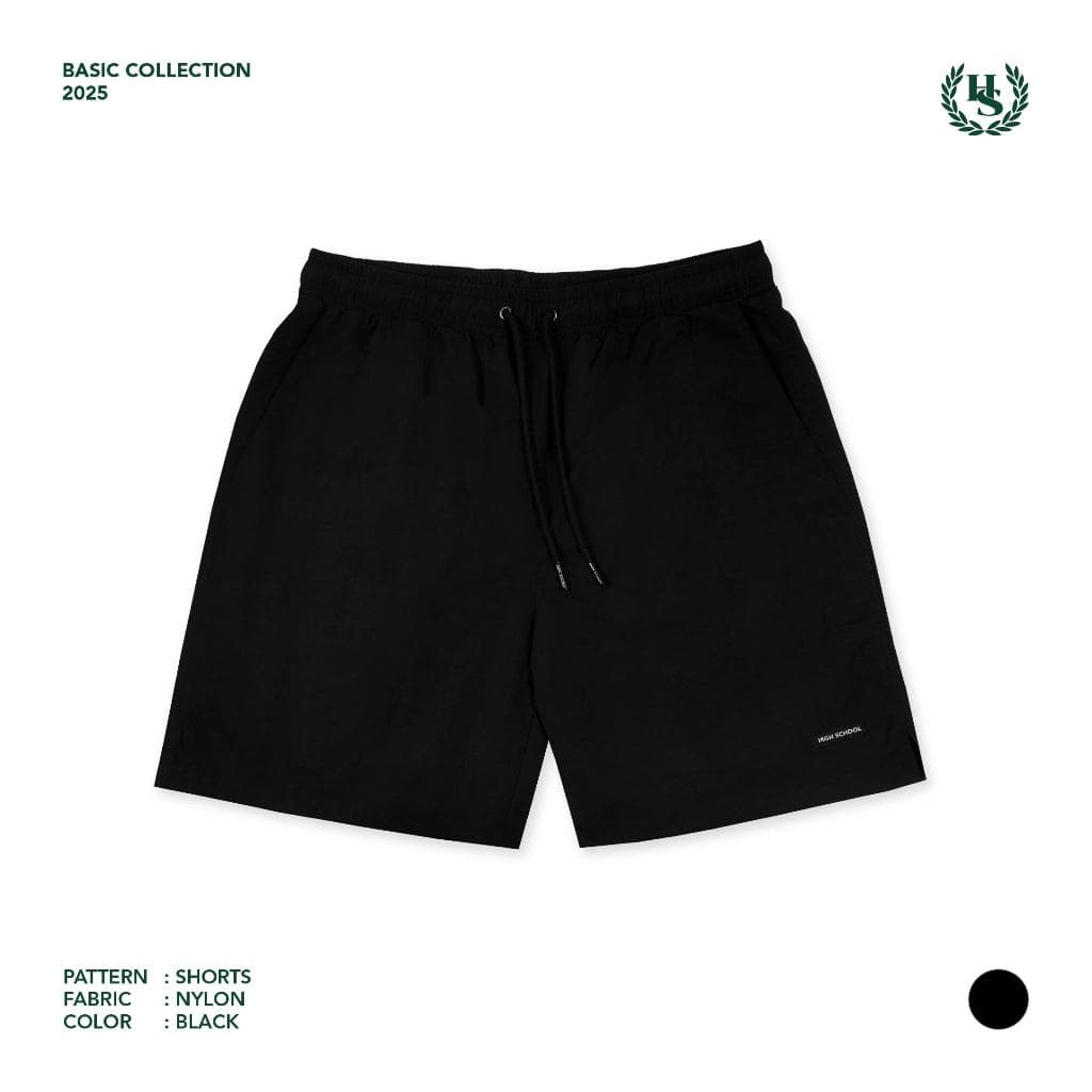 Highschool Basic Collection : Routine Nylon Shorts กางเกงขาสั้นผ้าไนลอน - BTB35645 รูปที่ 7